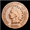 Image 2 : 1868 Indian Cent 1c Grades vg, very good