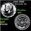 1966 SMS Kennedy Half Dollar 50c Grades sp67