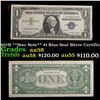 1957B **Star Note** $1 Blue Seal Silver Certificate Grades Choice AU/BU Slider