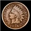 Image 2 : 1896 Indian Cent 1c Grades vg, very good