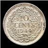 Image 3 : 1944 Netherlands 10 Cents Silver KM# 163 Grades Select AU