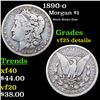 1890-o Morgan Dollar $1 Grades VF Details