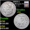 1903-s Morgan Dollar $1 Graded vf35 By SEGS