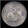 Image 3 : 1877-cc Seated Liberty Quarter Large CC Near TOP POP! 25c Graded GEM++ Unc By USCG