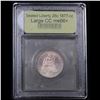 Image 4 : 1877-cc Seated Liberty Quarter Large CC Near TOP POP! 25c Graded GEM++ Unc By USCG
