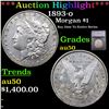 ***Auction Highlight*** 1893-o Morgan Dollar $1 Graded au50 By SEGS (fc)