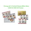 Image 1 : Group of 2 United States Mint Set in Original Government Packaging! From 1989-1990 with 20 Coins Ins