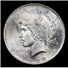 Image 2 : 1922-p Peace Dollar $1 Grades Select+ Unc