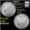 1899-s Morgan Dollar $1 Graded au58 By SEGS