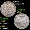 1901-s Morgan Dollar $1 Grades vf++++