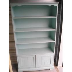 Blue Wood Cabinet