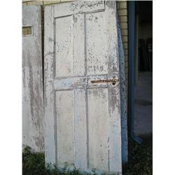 Old wood door