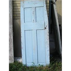 Old wood door