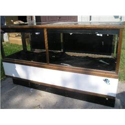 Oak display case