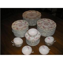 Floral Plate Settings