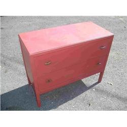 Red Dresser
