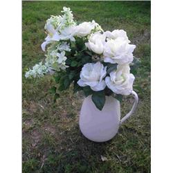 Enamel Water Pitcher