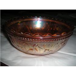 Carnival Glass Punchbowl