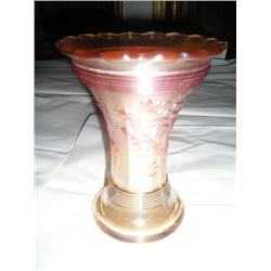 Carnival Glass Vase