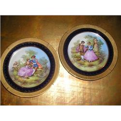 Pair of Limoges Plates