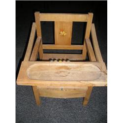 Wood Child's Potty Chair