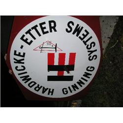 Enamel Sign