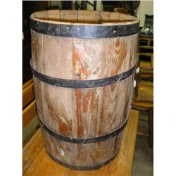 Wood Barrel