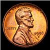 Image 2 : 1956-d Lincoln Cent 1c Grades GEM+ Unc RD