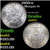Image 1 : 1900-o Morgan Dollar $1 Grades Choice+ Unc