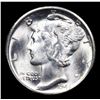 Image 2 : 1944-s Mercury Dime Near TOP POP! 10c Graded ms67+ BY SEGS
