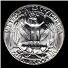 Image 3 : 1958-p Washington Quarter 25c Grades GEM++ Unc