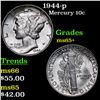 Image 1 : 1944-p Mercury Dime 10c Grades GEM+ Unc