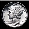 Image 2 : 1943-p Mercury Dime 10c Grades GEM+ Unc