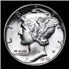 Image 2 : 1943-p Mercury Dime 10c Grades GEM++ Unc