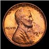 Image 2 : 1937-d Lincoln Cent 1c Grades GEM+ Unc RB