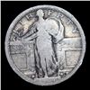 Image 2 : 1917-p TY I Standing Liberty Quarter 25c Grades vg+