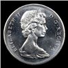 Image 2 : 1965 Small Beads, Pointed 5 Canada Dollar $1 Grades GEM+ UNC PL