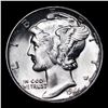 Image 2 : 1944-p Mercury Dime 10c Grades GEM++ Unc