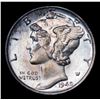 Image 2 : 1942-p Mercury Dime 10c Grades GEM+ FSB