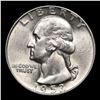 Image 2 : 1953-d Washington Quarter 25c Grades GEM+ Unc