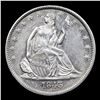 Image 2 : ***Auction Highlight*** 1843-o Seated Half Dollar 50c Graded Select Unc BY USCG (fc)