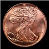 Image 2 : Lot of 4 1oz .999 Commerative Copper Medalions