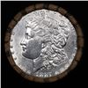 Image 2 : ***Auction Highlight***  AU/BU Slider Brinks Shotgun Morgan $1 Roll 1887 & P Ends Virtually UNC (fc)