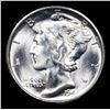 Image 2 : 1944-s Mercury Dime 10c Grades GEM++ Unc