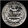 Image 3 : 1955-d Washington Quarter 25c Grades GEM Unc