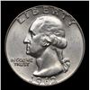 Image 2 : 1962-d Washington Quarter 25c Grades Choice Unc