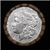 Image 2 : ***Auction Highlight***  AU/BU Slider Brinks Shotgun Morgan $1 Roll 1900 & P Ends Virtually UNC (fc)