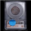 Image 5 : ***Auction Highlight*** 1805 Draped Bust Half Cent Small 5,Stems C-3 R-4 TOP POP! 1/2c Graded au58 B