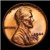 Image 2 : 1944-p Lincoln Cent 1c Grades Gem+ Unc RB
