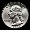 Image 2 : 1946-p Washington Quarter 25c Grades Choice Unc